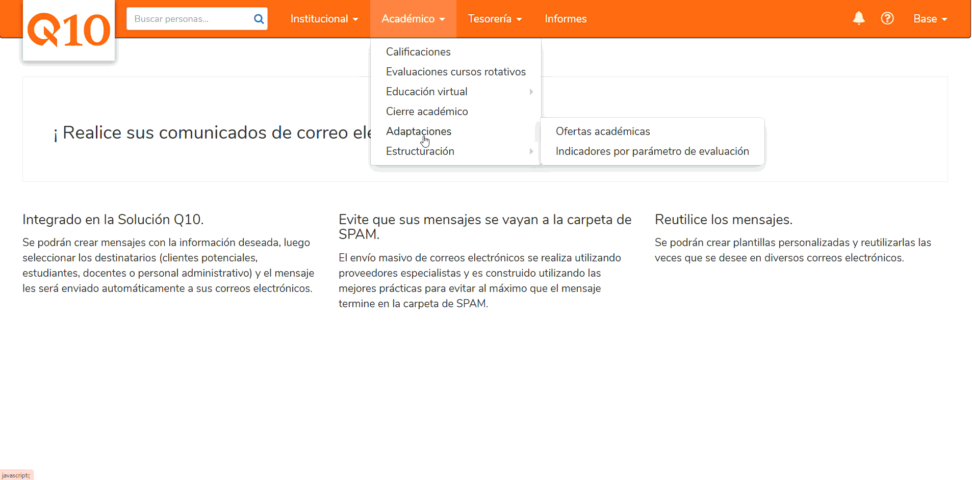 Cómo crear parámetros de calificación