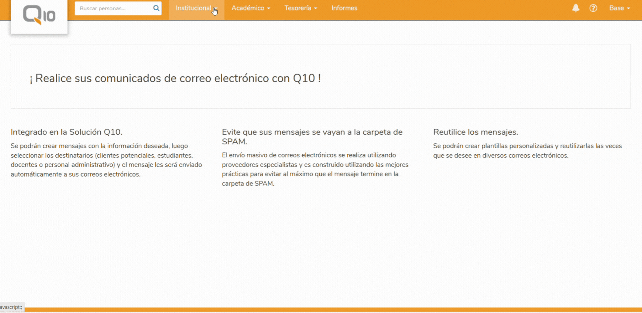 tipos de solicitudes